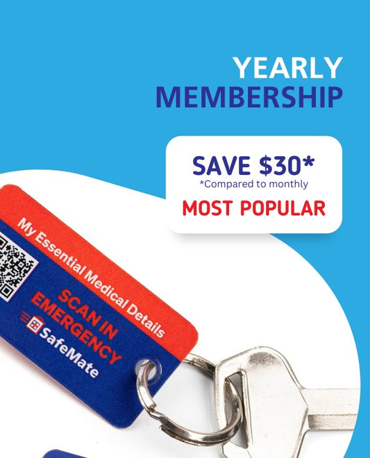 SafeMate PUBLIC - Yearly Membership - SafeMate